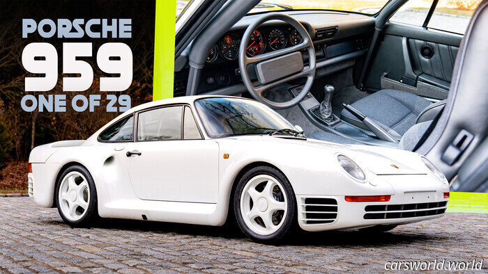 Rara Porsche 959 Sport è stato guidato solo 100 miglia all'anno / Carscoops